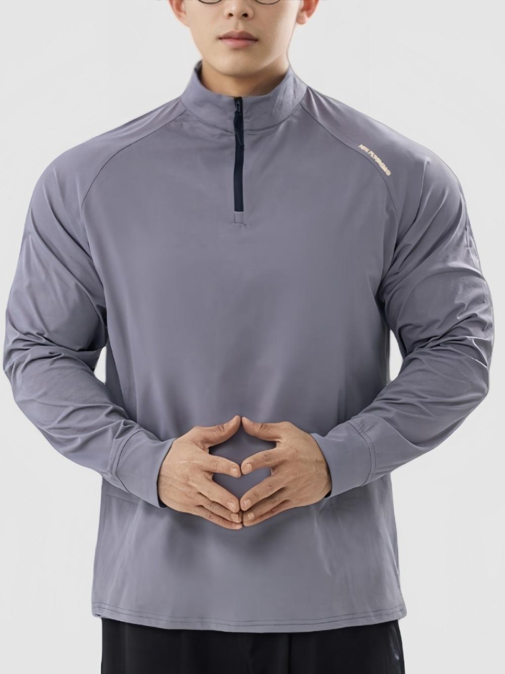 Herren Half-Zip Longsleeve  |  T-Shirts & Tops Bekleidung Herren